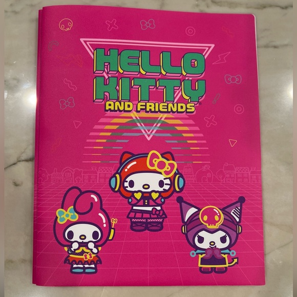 Hello Kitty Other - Hello Kitty 3 prong poly folder brand new